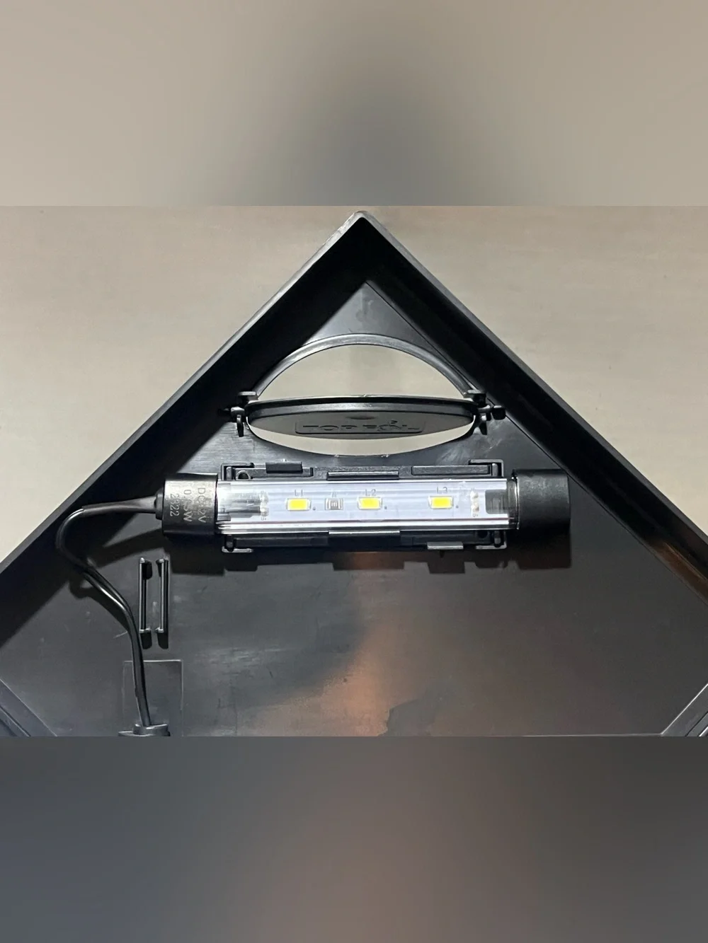 Top Fin Corner Plastic Aquarium Kit with Lid